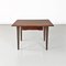 Mid-Century Scandinavian Wooden Table with Central Drawer, 1960s, Image 6