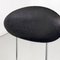 Italian Modern Chair in Steel and Black Leather attributed to Alessandro Mendini for Zabro, 1980s, Image 6