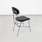 Italian Modern Chair in Steel and Black Leather attributed to Alessandro Mendini for Zabro, 1980s 6