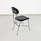 Italian Modern Chair in Steel and Black Leather attributed to Alessandro Mendini for Zabro, 1980s, Image 6