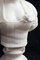 White Marble Sculpture Bust of Noblewoman in Marble, France, 1800s 3