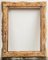 Empire Neapolitan Frame in Golden and Carved Wood, 1800s 3
