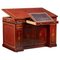 Antiker viktorianischer Schreibtisch aus Mahagoni mit Intarsien von Edwards & Roberts 1