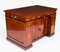 Antiker viktorianischer Schreibtisch aus Mahagoni mit Intarsien von Edwards & Roberts 20