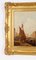 William Raymond Dommersen I, Venetian Canal, 1800s, huile sur toile, encadré 10