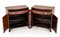 Sheraton Side Cabinets in Mahogany, 1920s, Set of 2 2