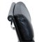 Chaise EA-208 en Cuir Noir par Charles Eames, 2000s 7