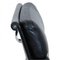 Silla EA-208 de cuero negro de Charles Eames, años 2000, Imagen 7
