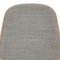 Shell Chair in Oak and Grey Fabric by Hans Wegner, Image 9