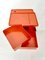 Roter Boby Stauraum von Joe Colombo für Bieffeplast 6