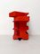 Roter Boby Stauraum von Joe Colombo für Bieffeplast 11