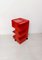 Rangement Boby Rouge par Joe Colombo pour Bieffeplast 8