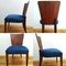 H-214 Chairs attributed to Jindřich Halabala for Up Races, 1950s, Set of 4 2