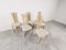 Wooden High Back Dining Chairs, 1990s, Set of 6 2