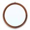 Mirror with Round Wooden Frame, 1960s, Image 2