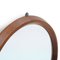 Mirror with Round Wooden Frame, 1960s, Image 10