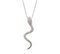 Snake Pendant Necklace from Swarovski, Austria, 2000s, Image 2