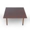 Square Wooden Coffee Table, 1960s, Image 1