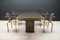 Saporiti Dining Table in Birds-Eye Maple by Giovanni Offredi 11