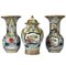 Vases 20ème Siècle en Céramique de Petrus Regout, 1890s, Set de 3 1