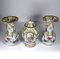 20th Century Ceramic Vases from Petrus Regout, 1890s, Set of 3 2