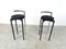 Postmodern Chrome and Metal Bar Stools, 1980s, Set of 2 7