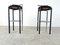 Postmodern Chrome and Metal Bar Stools, 1980s, Set of 2, Image 4