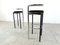 Postmodern Chrome and Metal Bar Stools, 1980s, Set of 2 3