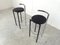 Postmodern Chrome and Metal Bar Stools, 1980s, Set of 2, Image 5