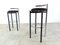 Postmodern Chrome and Metal Bar Stools, 1980s, Set of 2, Image 2