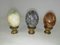 Volterra Alabaster Eggs, 1960s, Set of 3 1
