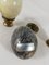 Uova di Volterra in alabastro, anni '60, set di 3, Immagine 2