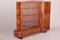 Art Deco Bookcase in Walnut attributed to Jindrich Halabala for Up Zavody, Czech, 1930s 11