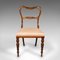 Englischer Stuhl mit Schnalle, Viktorianischer Stil, 1840er 1
