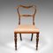 English Buckle Back Chair, Victorian, 1840s, Image 1