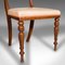 English Buckle Back Chair, Victorian, 1840s 10