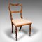English Buckle Back Chair, Victorian, 1840s 2
