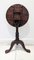 Mahogany Tripod Tilt Top Table with Claw and Ball Feet 2