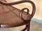 Vintage Bentwood Bench with Caned Seat by Fischel, 1950, Image 8