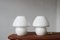 Lampade da tavolo vintage a fungo, Italia, anni '70, set di 2, Immagine 1