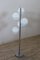 Lámpara de pie de metal cromado y vidrio atribuida a Gino Sarfatti, años 60, Imagen 7