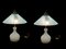 Lampade da tavolo in vetro di Murano, anni '80, set di 2, Immagine 8