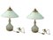 Tischlampen aus Muranoglas, 1980er, 2er Set 1