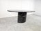 Vintage Oval Black Marble Dining Table, 1970s 2