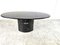 Vintage Oval Black Marble Dining Table, 1970s, Image 1
