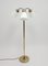 Brass Three-Light Floor Lamp, 1940s 1