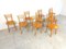 Vintage Scandinavian Dining Chairs, 1970s, Set of 10, Image 4