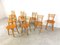 Vintage Scandinavian Dining Chairs, 1970s, Set of 10 5