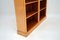 Victorian Birds Eye Maple Open Bookcase, 1960s 10