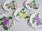Plate Set with Fruit Decor, 1980s, Set of 5, Image 9